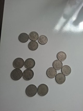 Lote 25 Pesetas España Antiguas