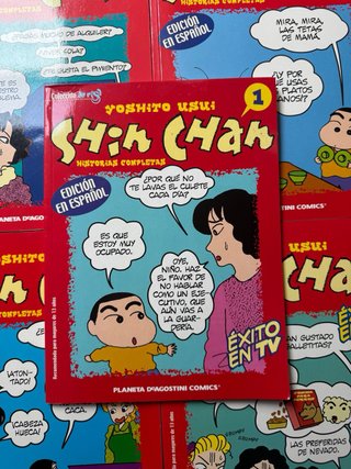 Comics Shin Chan historias completa del 1 al 7