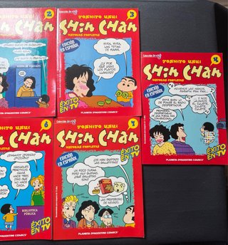 Comics Shin Chan historias completa del 1 al 7