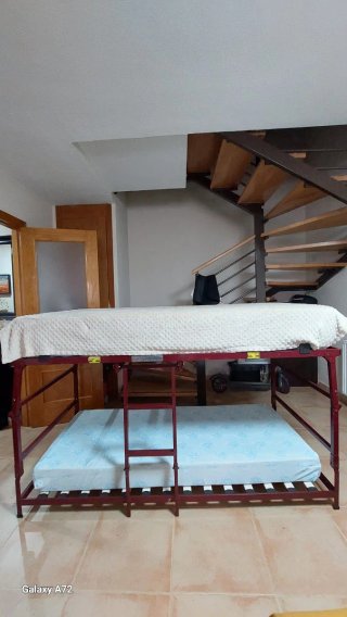 Litera extensible Pardo metálica