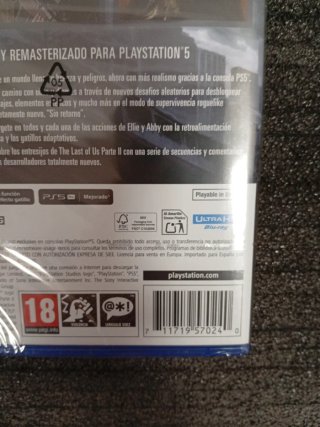 The Last of Us Parte II Remastered PS5 70240