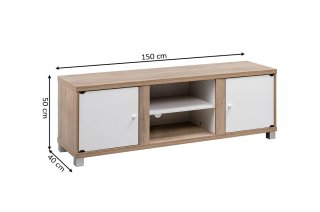 Mueble TV y Mesa Comedor Madera/Plástico