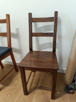 Silla madera IKEA pino