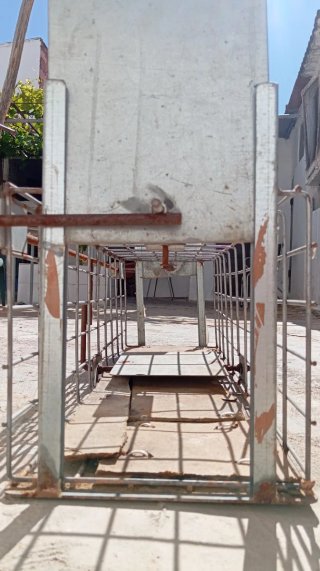 Trampa para conejos metálica