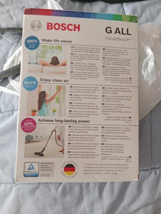 Bolsas Aspirador Bosch G ALL (4 uds)