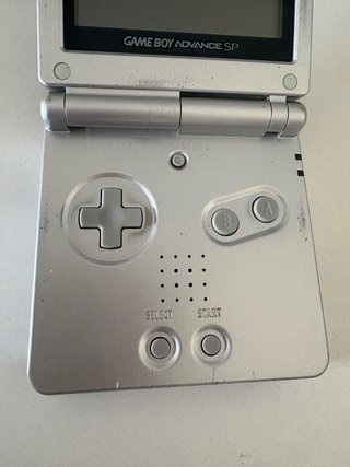 Nintendo Game Boy Advance SP Plata