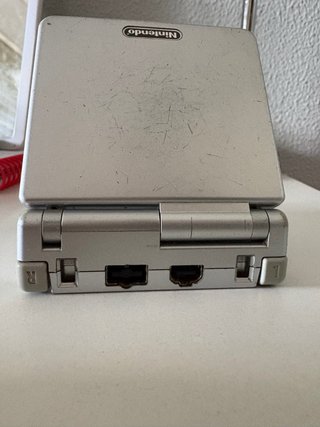 Nintendo Game Boy Advance SP Plata