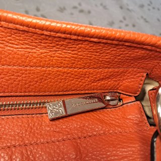 Bolso Coccinelle Naranja Piel