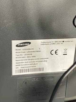 Televisor Samsung Negro