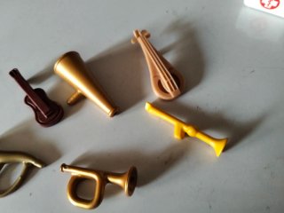 Lote Playmobil Instrumentos Musicales