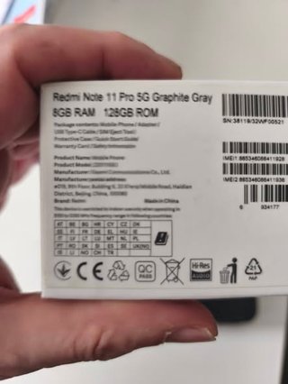 Xiaomi Redmi Note 11 Pro 5G 128GB