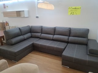 Sofá rinconera cama gris nuevo