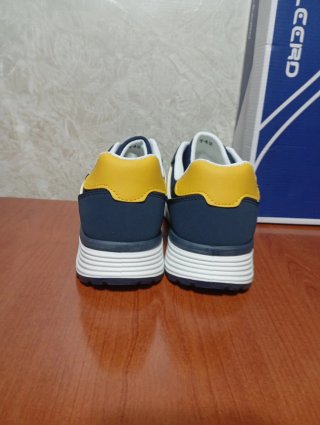 Sneakers Leerd Uomo Blu Taglia 41 Nuove