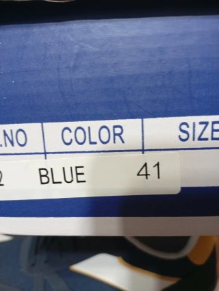 Sneakers Leerd Uomo Blu Taglia 41 Nuove
