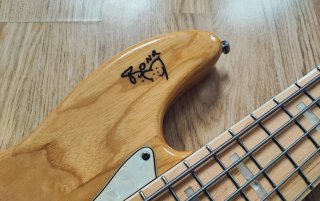 Marcus Miller V7 Swamp Ash-5, 1ª Gen + Firma Bona
