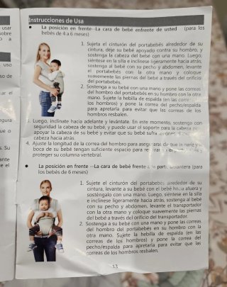 Mochila Portabebés Ergonómica Verde Menta