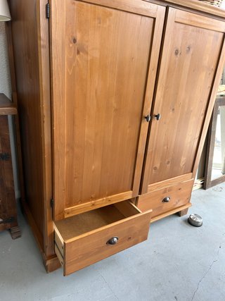 Armario Mueble TV IKEA Leksvik Madera Maciza