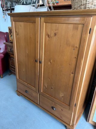 Armario Mueble TV IKEA Leksvik Madera Maciza