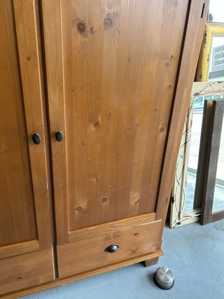 Armario Mueble TV IKEA Leksvik Madera Maciza