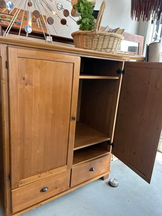 Armario Mueble TV IKEA Leksvik Madera Maciza