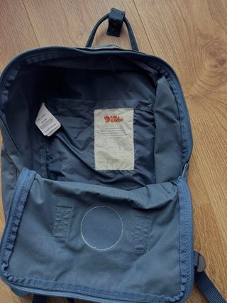 Mochila Fjallraven Kanken Azul Gris