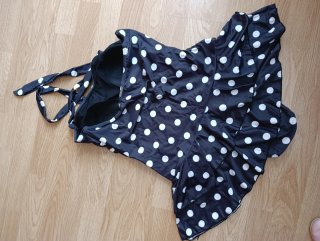 Bañador Pin-up Lunares Talla XL