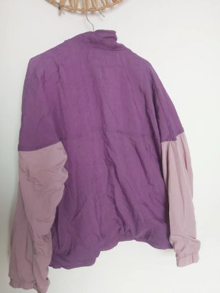 Chaqueta deportiva Vintage Kelme Morada Talla L