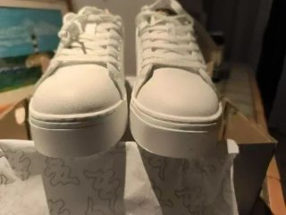 Zapatillas Kappa Blancas con Leopardo