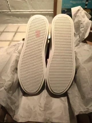 Zapatillas Kappa Blancas con Leopardo