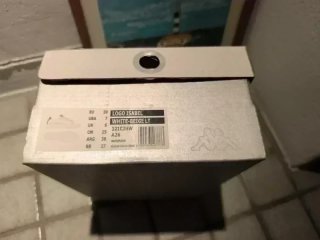 Zapatillas Kappa Blancas con Leopardo