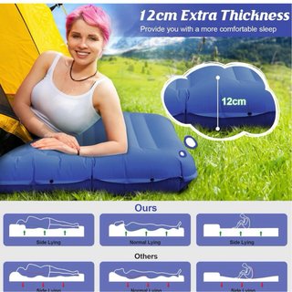 Colchoneta Hinchable Azul