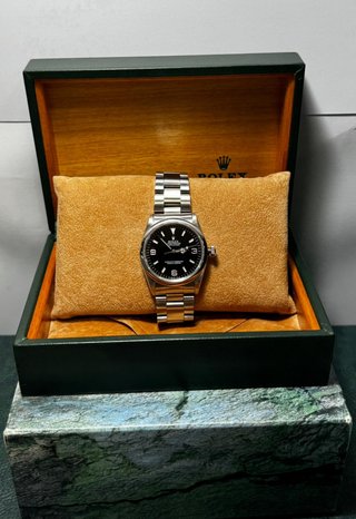 Rolex Oyster Perpetual Explorer Negro