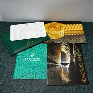 Rolex Oyster Perpetual Explorer Negro