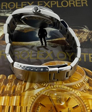 Rolex Oyster Perpetual Explorer Negro