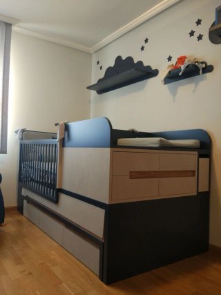 Dormitorio infantil evolutivo
