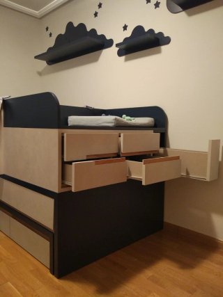 Dormitorio infantil evolutivo