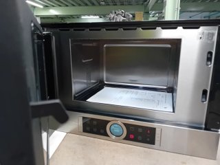 Microondas Bosch Acero Inoxidable