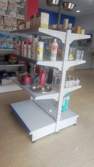 Góndola expositor metal