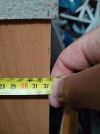 Mueble altillo madera
