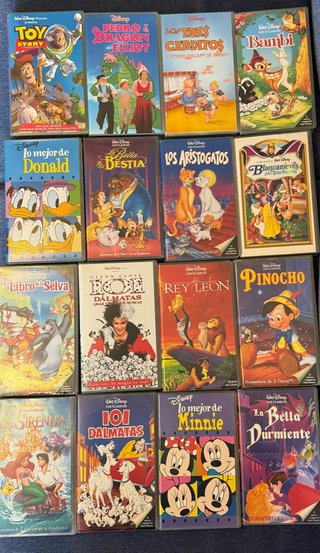 Películas Disney VHS Clásicos (20)