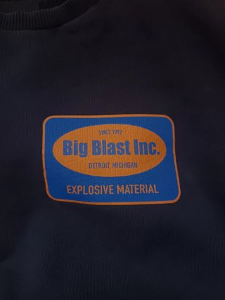 Sudadera Big Blast Inc. Vintage Talla M