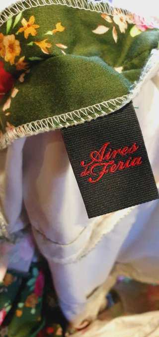 Traje Flamenca Vistoso Aires de Feria
