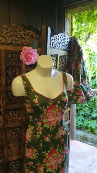Traje Flamenca Vistoso Aires de Feria