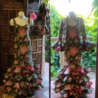 Traje Flamenca Vistoso Aires de Feria