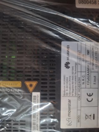 ONT Huawei Movistar Fibra Óptica