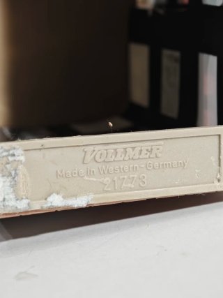 Maqueta Vollmer casa antigua con andamios