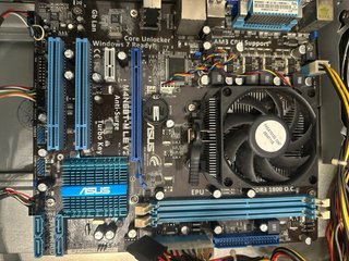 PC Fisso Desktop Case Nero/Argento