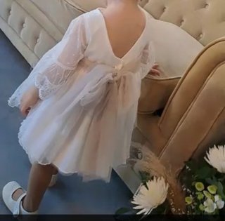 Vestido ceremonia niña 18 meses