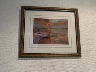Cuadro decorativo paisaje marino