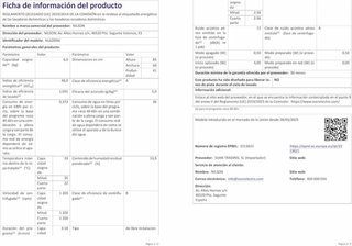 Lavadora Nilson 6kg 1200rpm A+++ - Nueva en caja